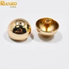 custom logo dome shape sewing buttons alloy metal shank button for ladies