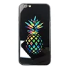 Fashion particular glass art printing case shockproof anti-slip side tempered glass luminous case