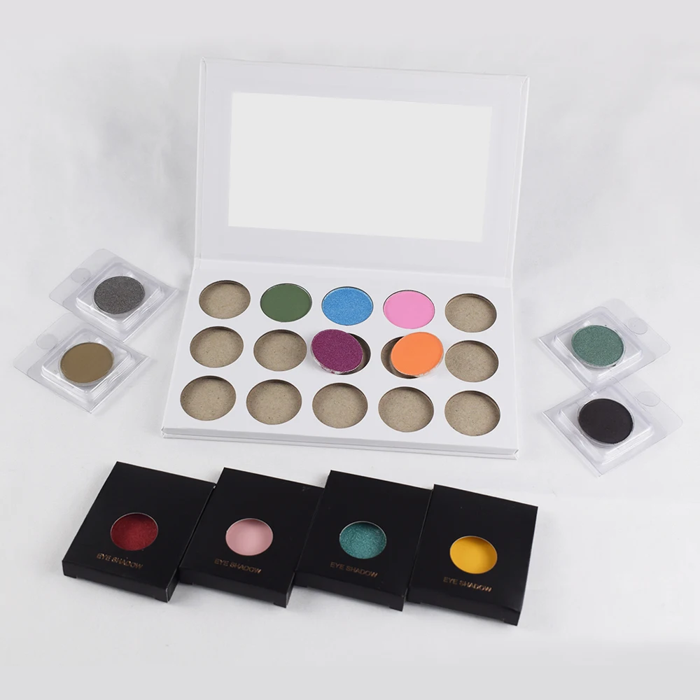 

2018 Newest Wholesale Makeup Single Eyeshadow Private Label Custom Packaging, Single-color