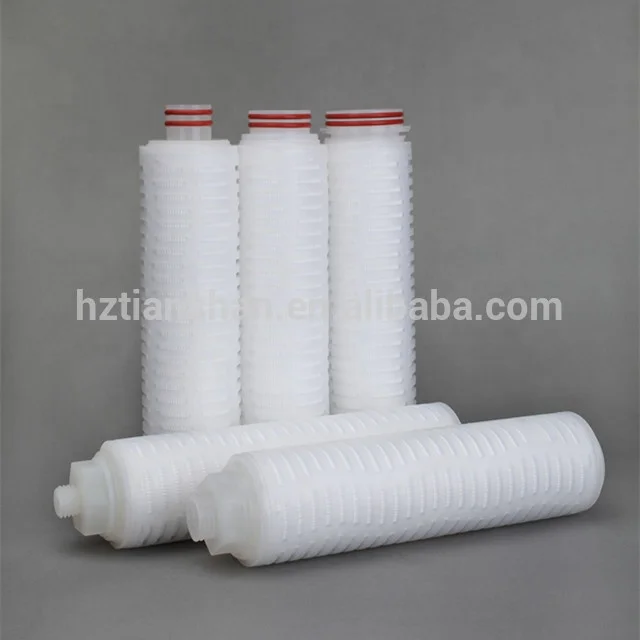 
10' 0.45 Micron PP Membrane Pleated Filter Cartridge 