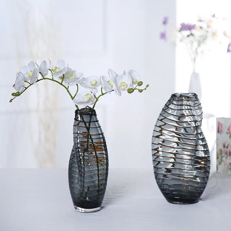 3层木框挂墙水培玻璃试管花瓶家居装饰透明花瓶