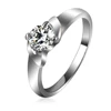 LZESHINE Fashion jewelry white gold ring marquise moissanite diamond ring Ri-HQ1082-B