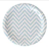 Wholesale white disposable paper plates /cheap bulk dinner plate customized package