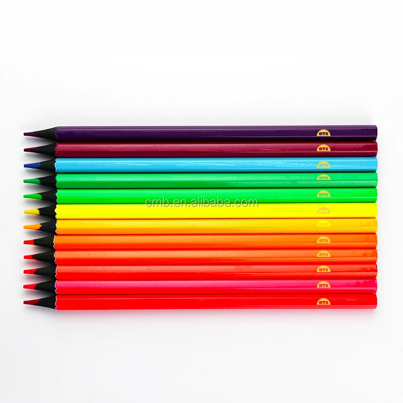 12 Neon Color Best Art Pencils With High Quality Lead Buy Best Art