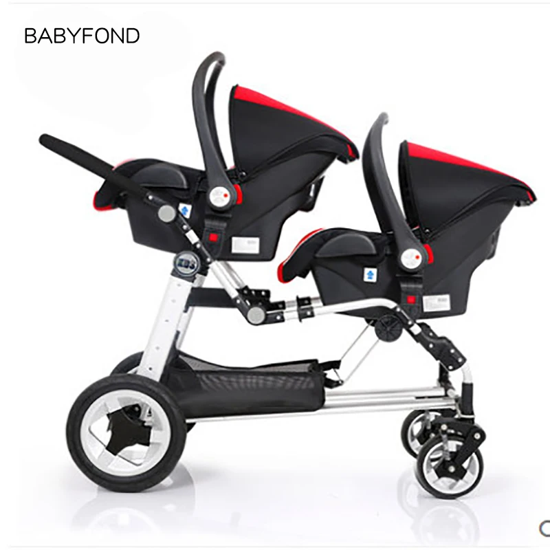 twin baby stroller with car seats