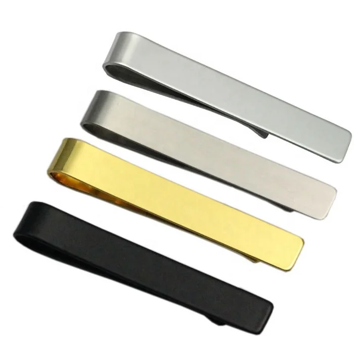 

Manufacturer custom stainless steel tie clip set metal bow men tie clip, Custom color