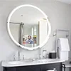 Hotel Luxury wall mounted frameless magic mirror led tv for decorative