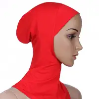 

New Arrival Modal Full Cover Inner Muslim Cotton Tuban Cap Islamic Head Wear Hat Underscarf Women Muslims Hat