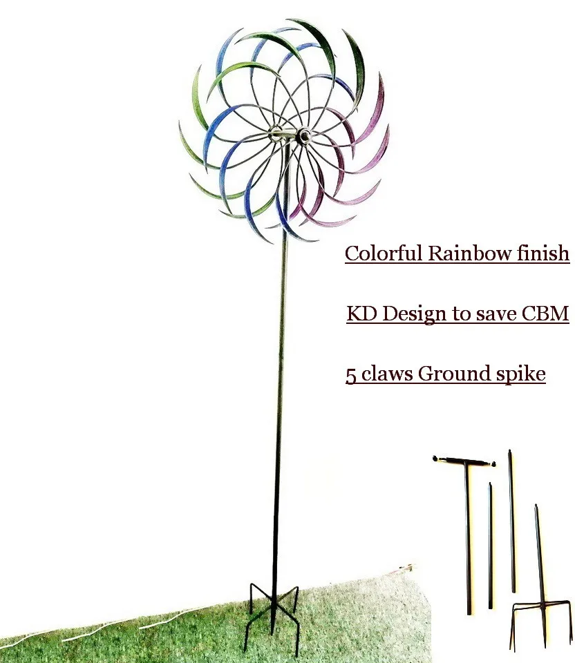 Wholesale Rainbow Metal Wind Spinner Buy Wind Spinner,Metal
