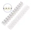 360V 10A Dual Row Screw Terminals Electric Barrier 12-Position Terminal Strip Block
