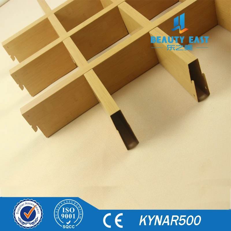 Lightweight Easy Clean Waterproof Almminum Open Cell Metal Ceiling