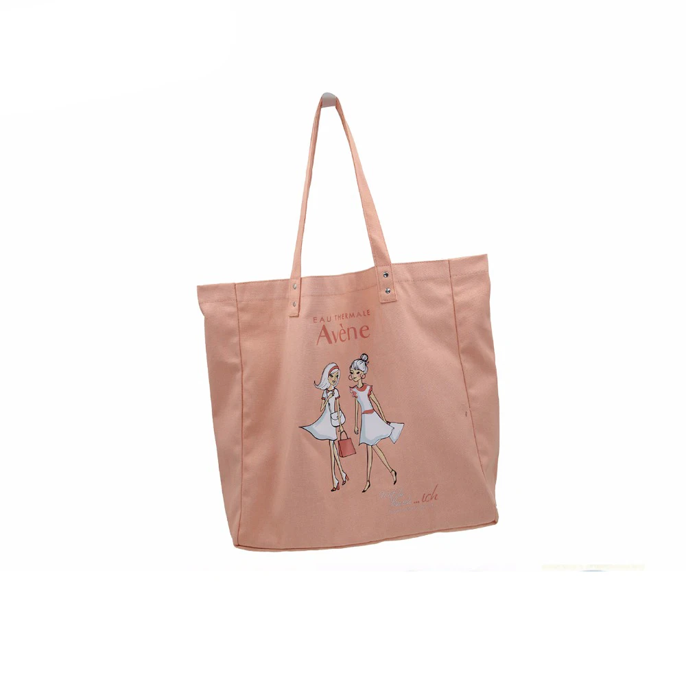 Promotional Plain canvas shopping bag