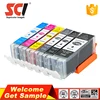 Cheap hot sell cheap printer ink cartridge price 570XL for Canon PIXMA MG5750