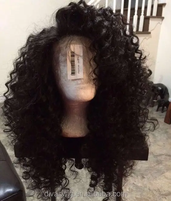 

Overnight delivery pre plucked lace frontal virgin unprocessed 300% density wig, Natural color stock