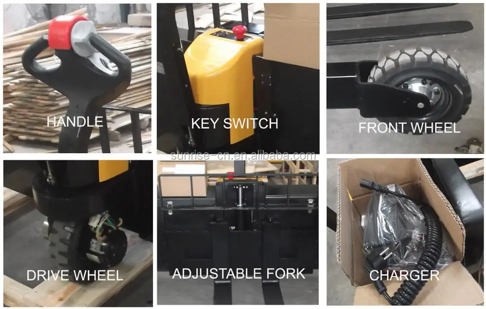 All terrain pallet truck rp1250a