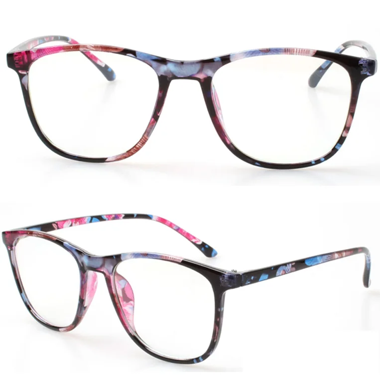 

2021 Hot Sale Cheaper Eyeglasses Optical Glasses PC Square Frame Glasses