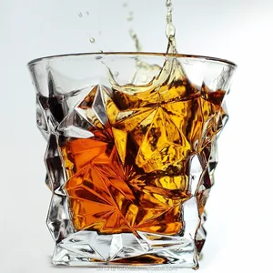 Image of ALiiSAR Wholesale high quality Ice Shaped Whiskey Glass