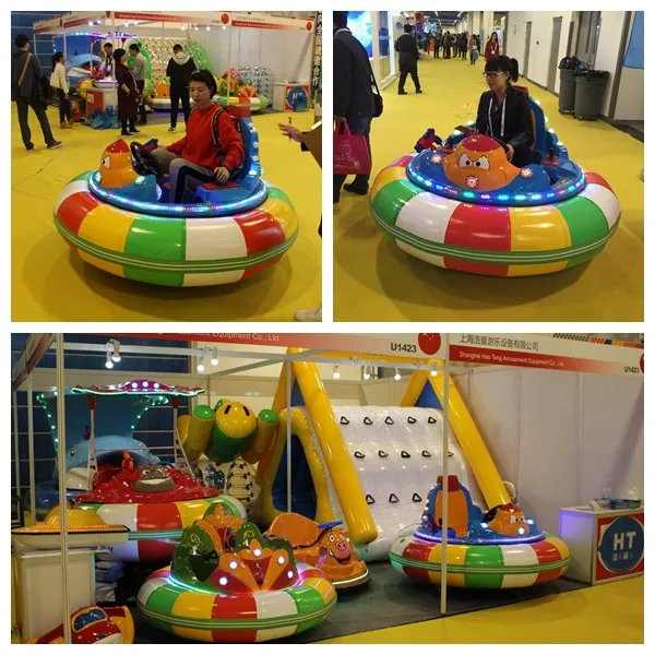 New design remote control inflatable battery operated bumper car