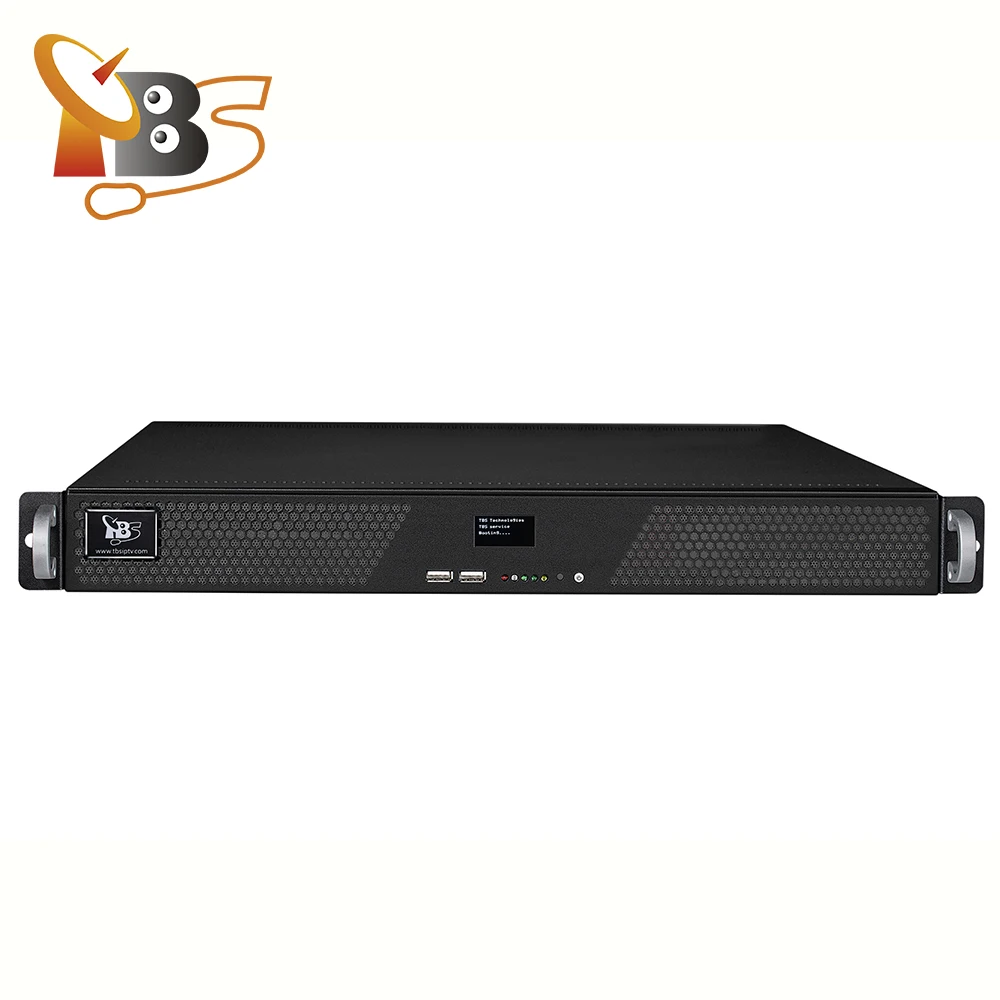 
TBS8510-pro IP input H.264/H.265 IPTV Transcoder All in One IPTV Sever for Streaming Transcoding Encoding IP streams 