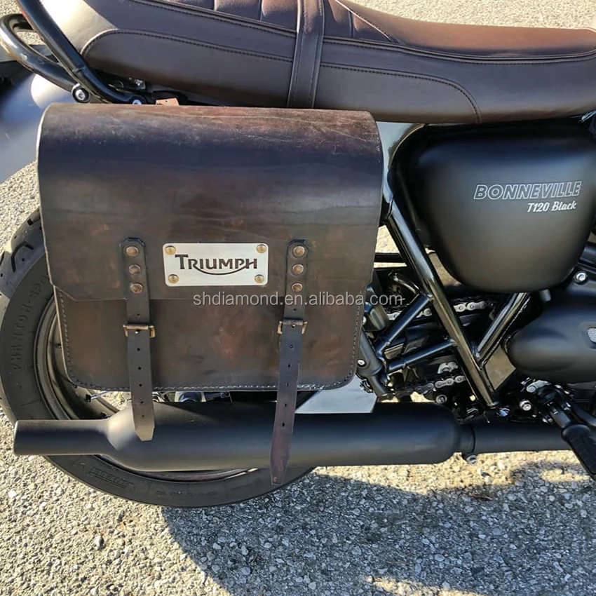 triumph bonneville side bag