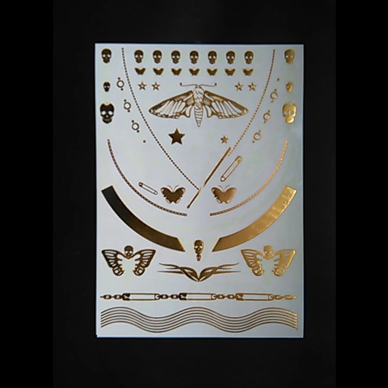 

Night noctilucent Tattoo sticker New Environmental Protection temporary sticker Water transfer Waterproof Tattoo sticker