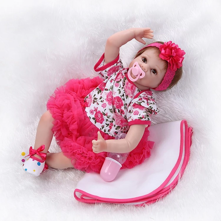 53Cm Bebê Reborn Tutti Lifelike Newborn Baby By Artists Baby Doll Girl  bonecas reborn original Birthday Gifts