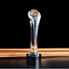 New wholesale price in stock liuli trophy creative award in crystal craft for ceremony