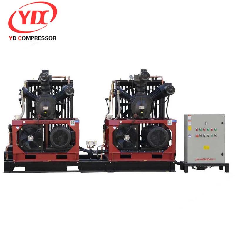 
High pressure piston air compressor 30bar natural 300 bar air compressor breathing air compressor and for diving 