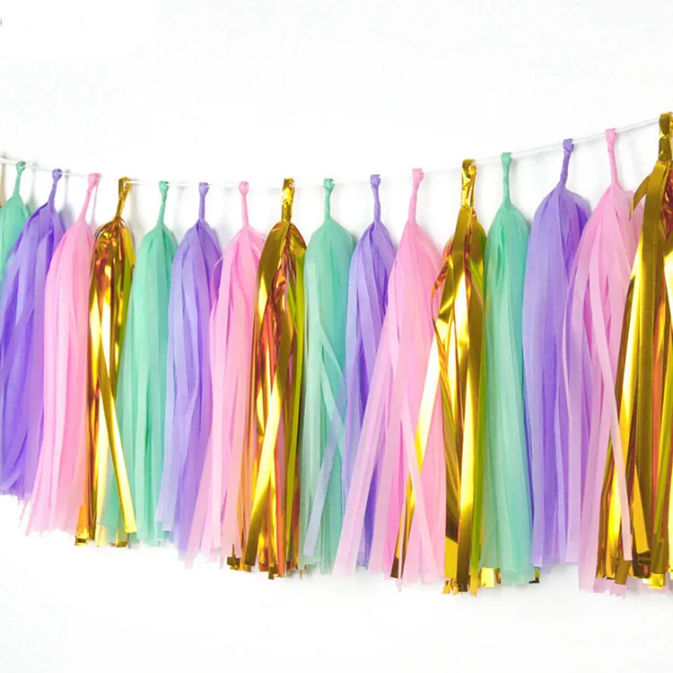 paper tassel garland