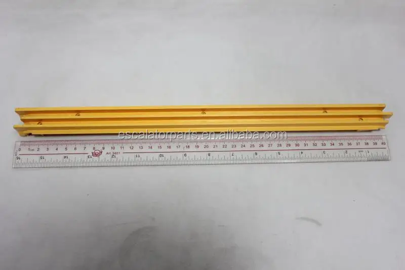 
L47332130A K-EDGE Plastic Escalator Step yellow demarcation for escalator parts 