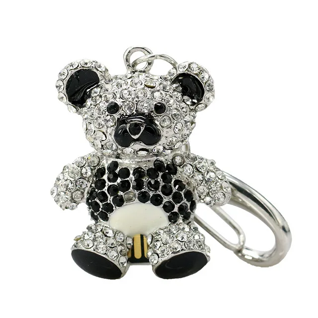 

Full Capacity Brand Chip Jewelry Pendant Bear USB Flash Drives 3.0