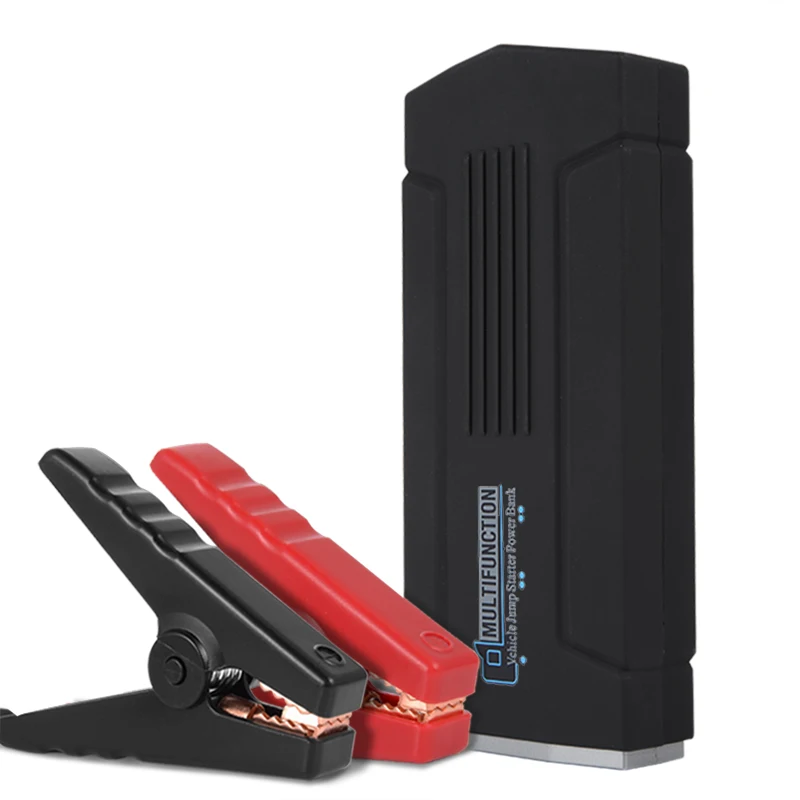 12v Portable Car Jump Starter With Tire Air Pump Compressor Emergency