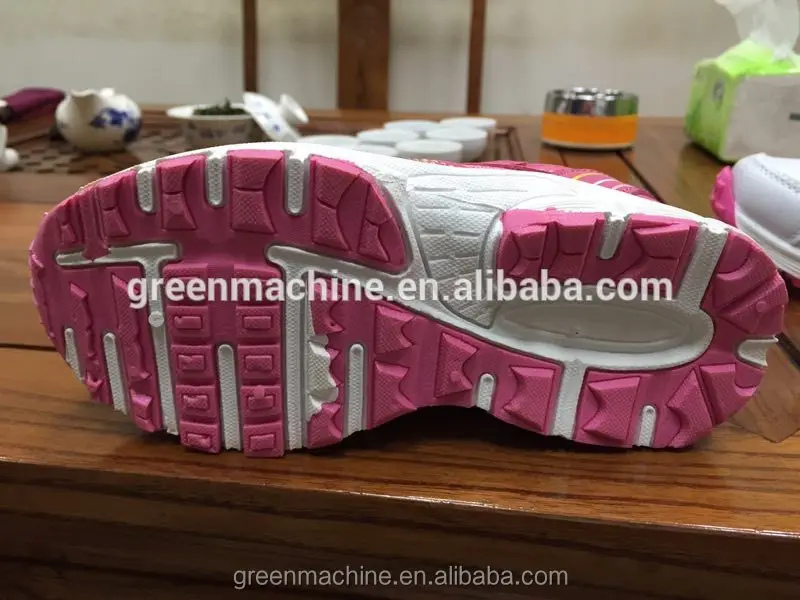 
PVC DIP Shoe sole with upper lasting Injection moulding Machine 