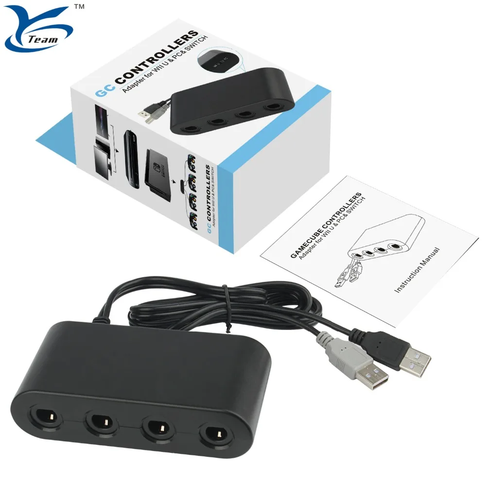 

Wii U Gamecube controller adapter, NGC controller converter for wii u, PC, Nintendo switch(Updated version)