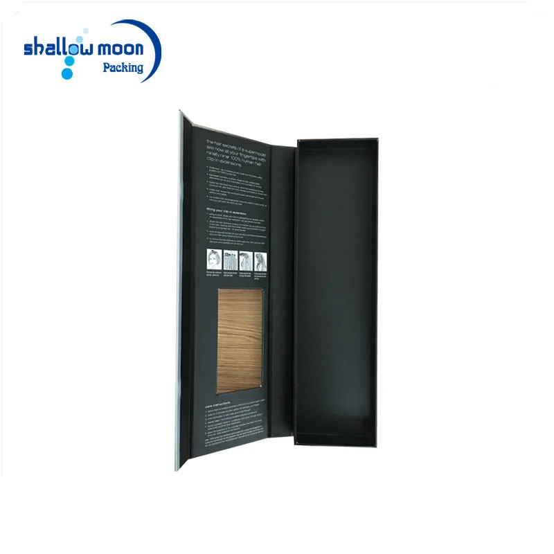 
wholesale color printing cardboard box pure black paper box with customized logo Hair dye packaging box 