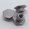 Hex stainless steel miniature hardware for snowboard