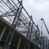 Space Frame Components Steel structure installation For Stadium