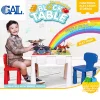 QUNGLONG New fashion DIY building block table with chair set for kids