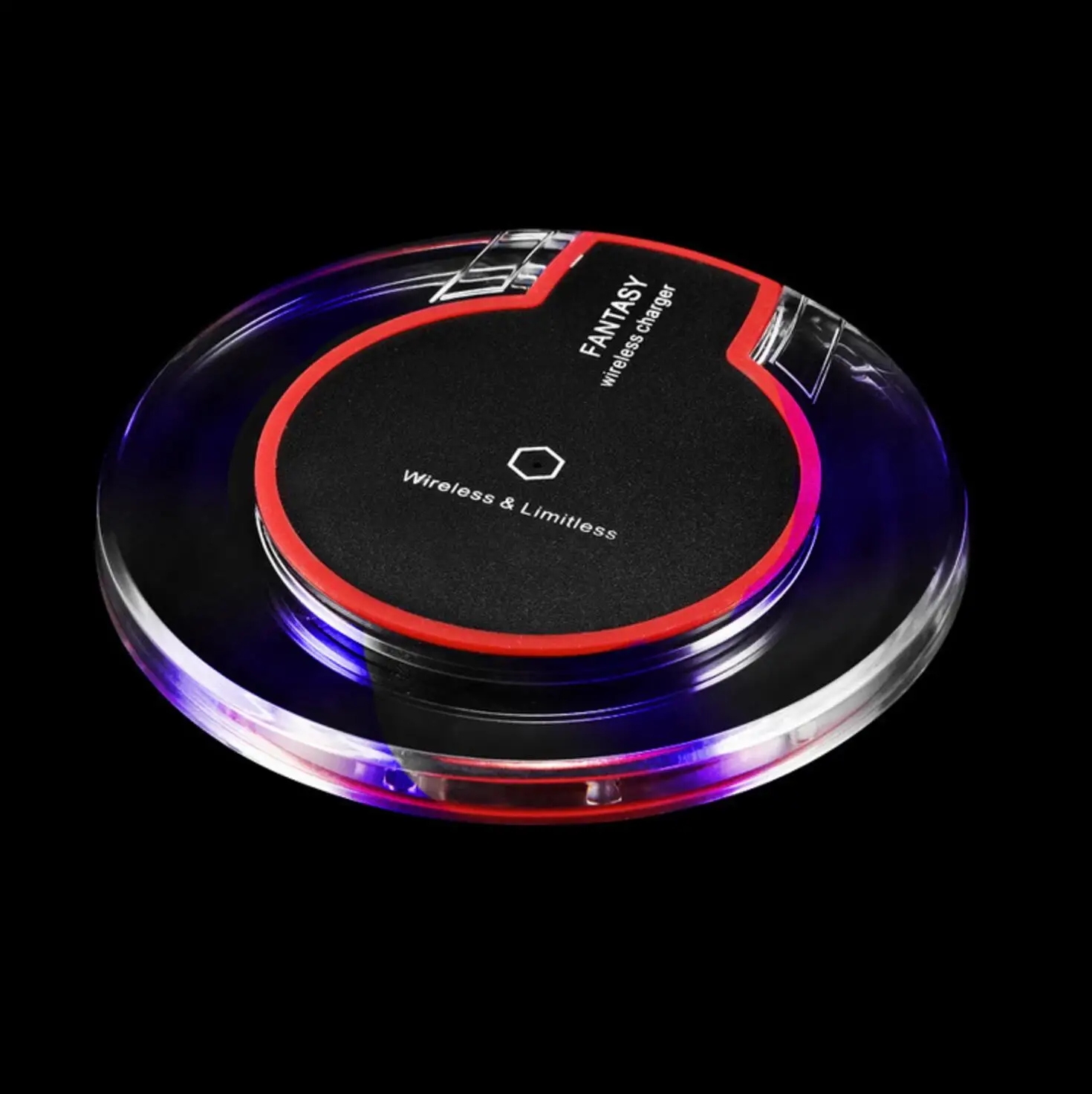 

OEM Universal Round Mobile Phone Wireless Charging Pad Type Qi Wireless Charger For Iphone And For Android, N/a