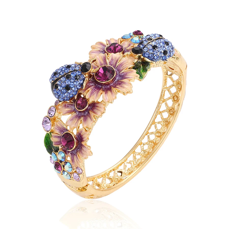 

bangle-169 xuping luxury jewelry, wholesale china springflower bangle, women bangle