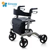 Luxury Foldable Shopping Rollator Walker
