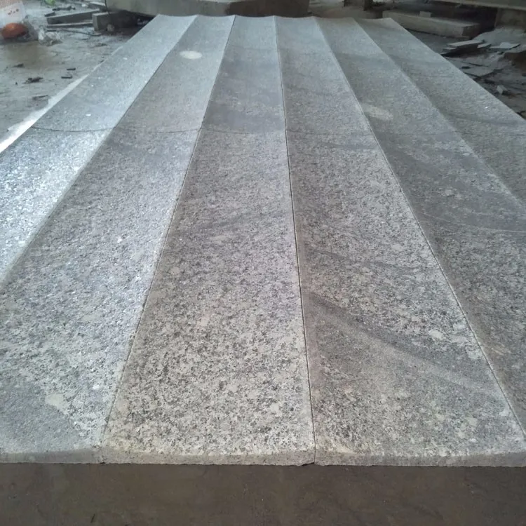 Wall Cladding Fluted Stone Chinese Natural Light Grey Granite Calacatta