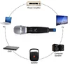 UHF Dynamic Vocal Microphone Selectable Frequencies Wireless Microphone with USB Receiver for PC Computer and Laptop