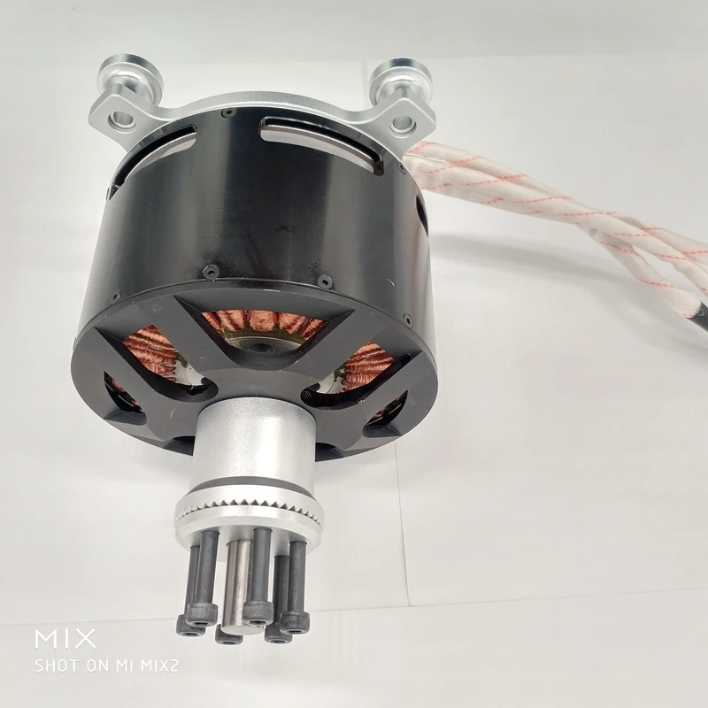 Watercooling Brushless Dc Motor 15kw Mp12090/kv130 For Electric Boat