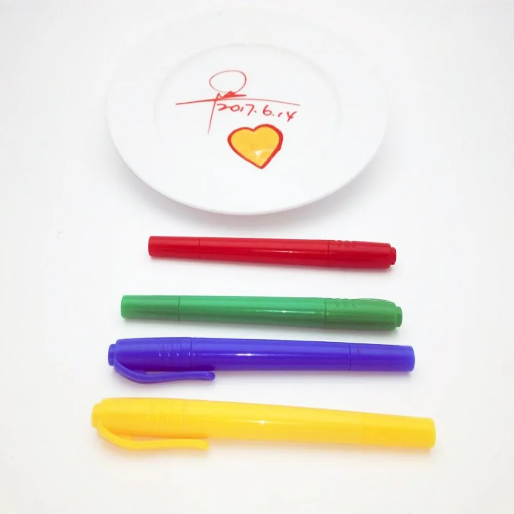 Ceramic Markers Painting On Mug Cup Indelible Ceramic Markers Art