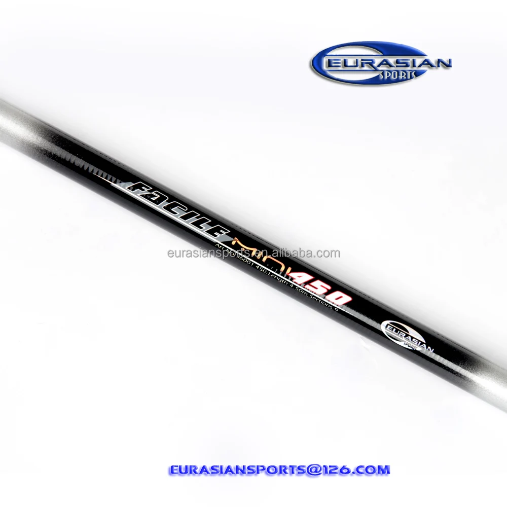 5.50m stiff action, wholesale cheap telescopic pole mini fishing,glass tele pole rod