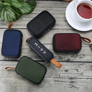 Portable Fabric Texture Mini Wireless Bluetooth Speaker