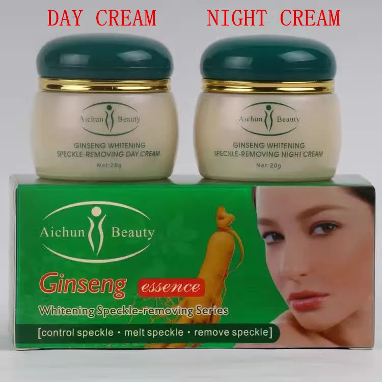 

Whitening freckle cream day and night cream set net spot skin cream 20g*2