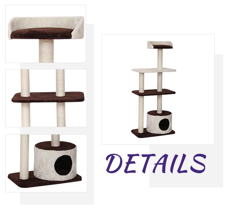 Cat climbing tower cat tree furniture/pet products