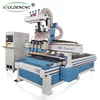 Atc woodworking cnc 3d router water-cooling wood cutting machine price